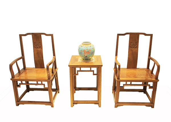 金絲楠木家具-雙人椅